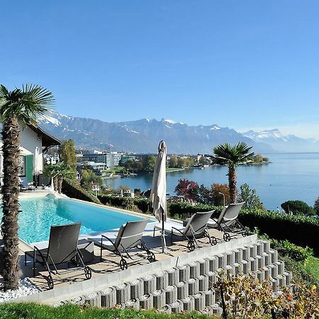 B&B Corseaux Beach & Riviera Beach Vevey Exterior foto