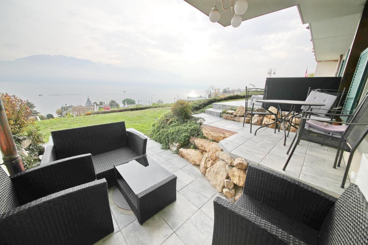 B&B Corseaux Beach & Riviera Beach Vevey Exterior foto