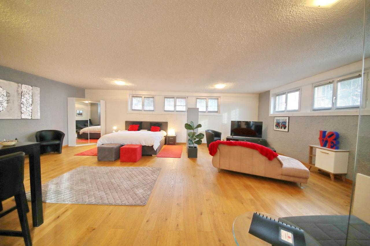 Corseaux Beach Rooms-Riviera Beach Apartments Vevey Exterior foto