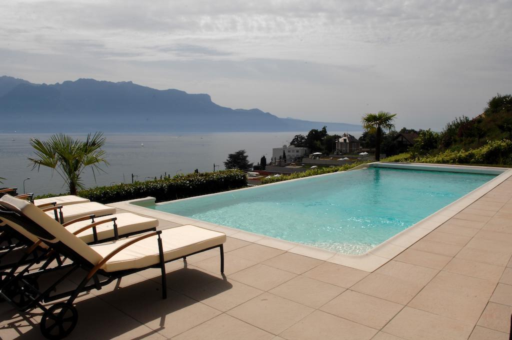 B&B Corseaux Beach & Riviera Beach Vevey Exterior foto