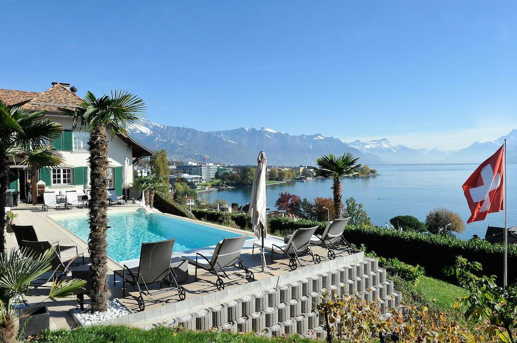 B&B Corseaux Beach & Riviera Beach Vevey Exterior foto